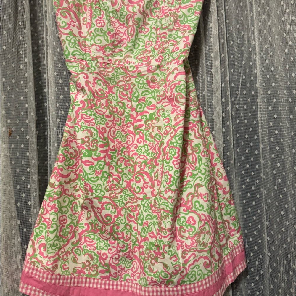 Lilly Pulitzer strapless A-Line Sienna Dress